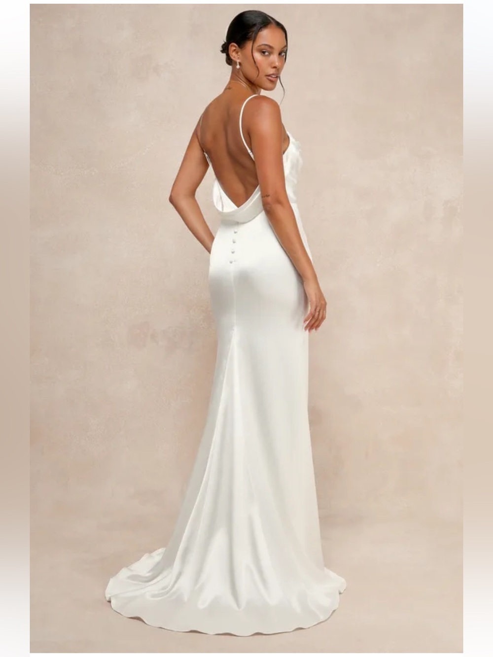 Lulus Dress M Wedding White